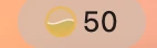The Tiefstand item in the macOS menu bar: a circular fill indicator next to the number 50.